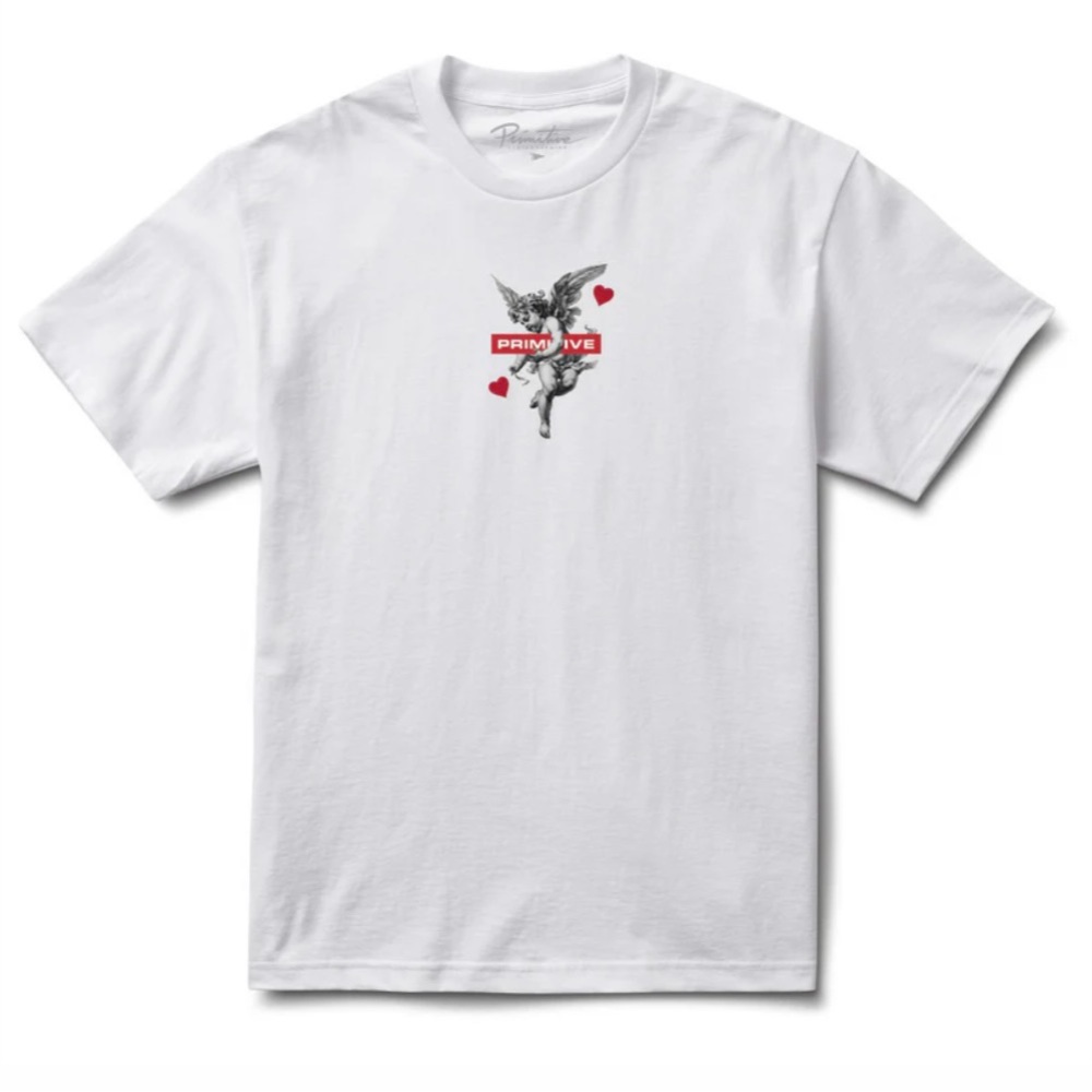 Primitive White Match Tee